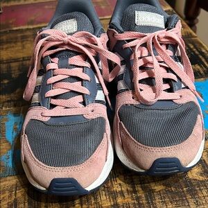 Adidas Pink and gray Sneakers